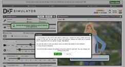 Desktop Screenshot of dofsimulator.net